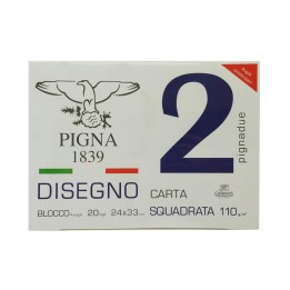 PIGNA BLOCCO 24X33 PIGNADUE LISCIO SQUAD