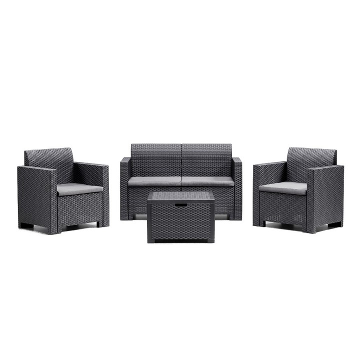 BICA SALOTTO SET NEBRASKA GRAFITE 9067.4