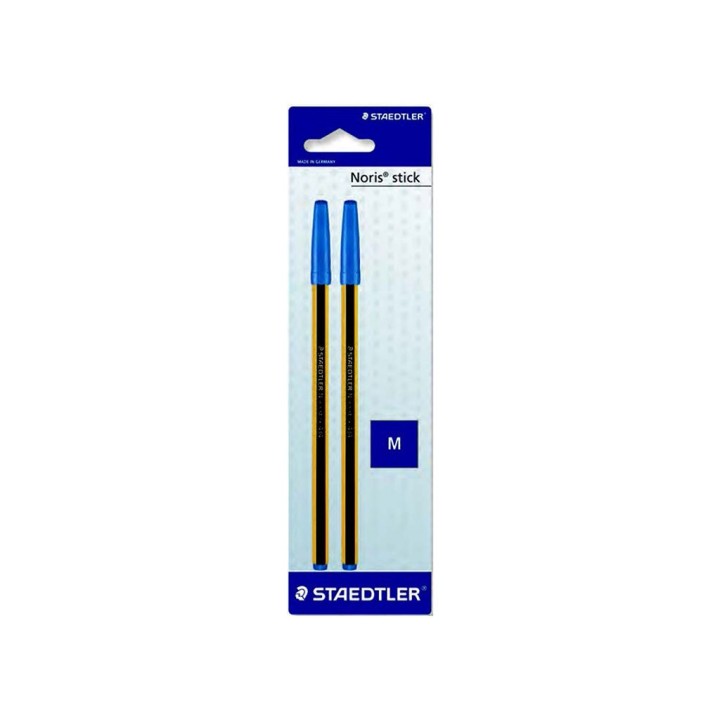 STAEDTLER BL 2 PENNE NORIS STICK BLU