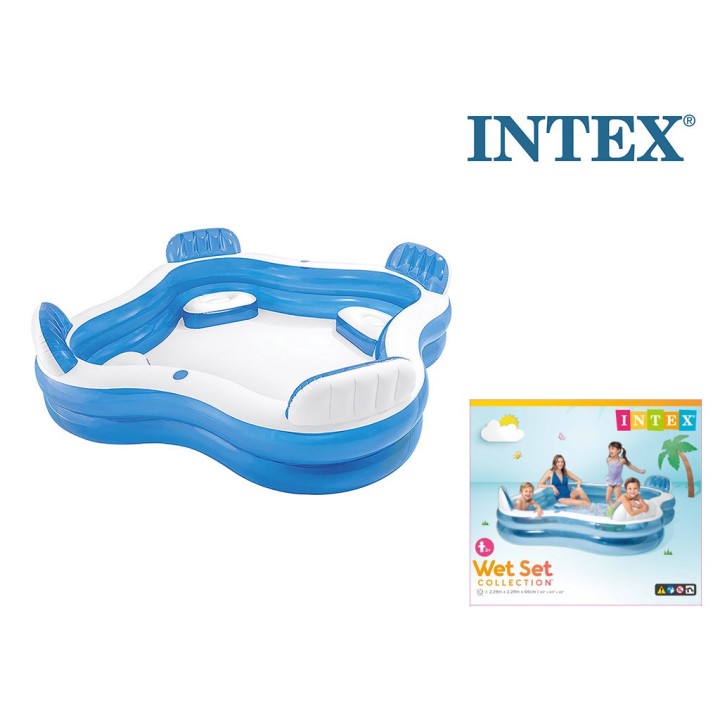 INTEX PISCINA FAMILY 4SEDILI 56475NP