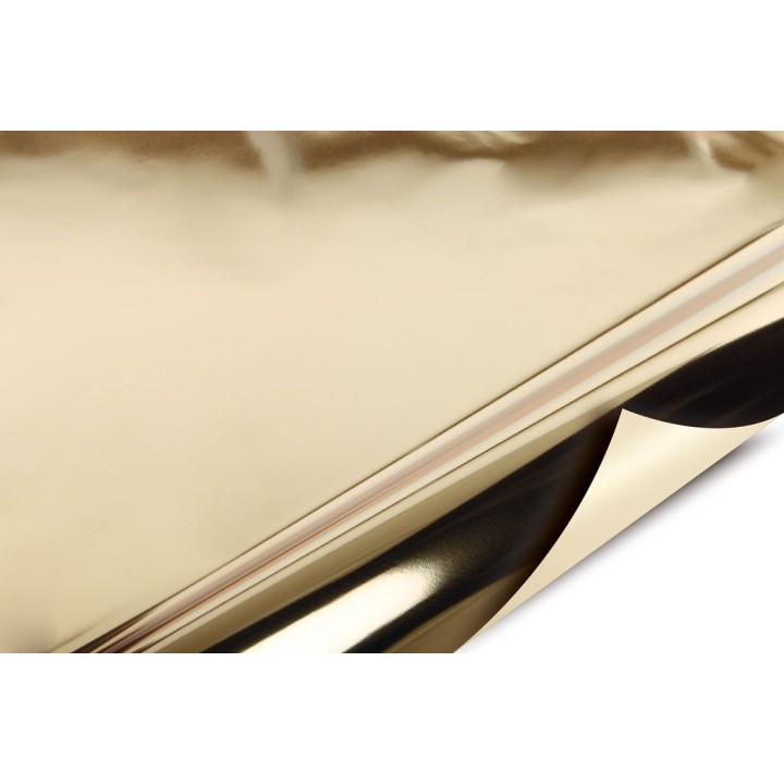 BOBINA METALL. ORO LUCIDO 100X25MT