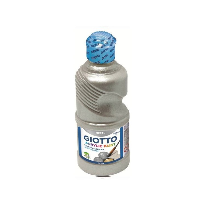 GIOTTO TEMPERA ACRILICA ARGENTO 250ML