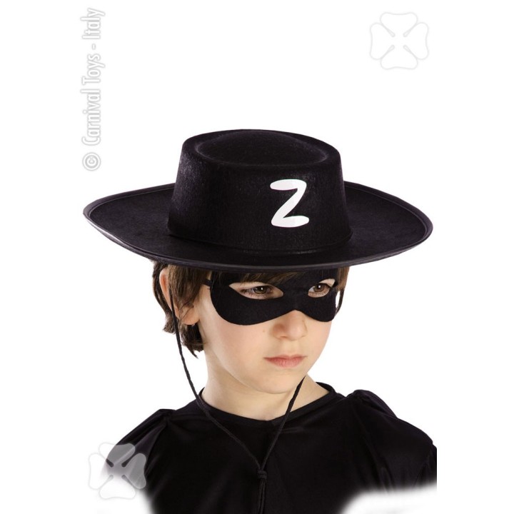 CAPPELLO CAVALIERE NERO BIMBO FELTRO 059