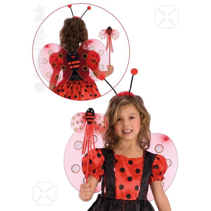 SET COCCINELLA BIMBA ALI CM.30X50 + CERC