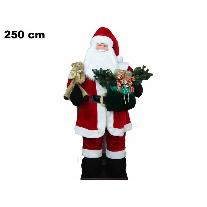 BABBO NATALE GONFIABILE CM 250