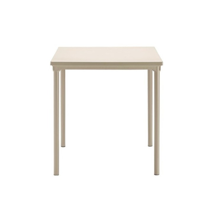 SCAB TAVOLO DUO 80X80- PIANO TORTORA