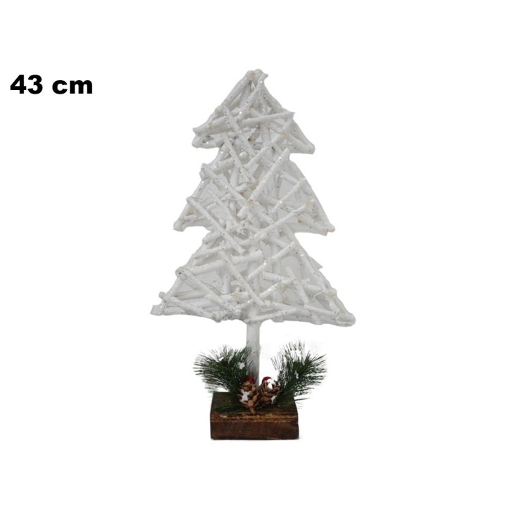 ALBERO DI VIMINI 43CM
