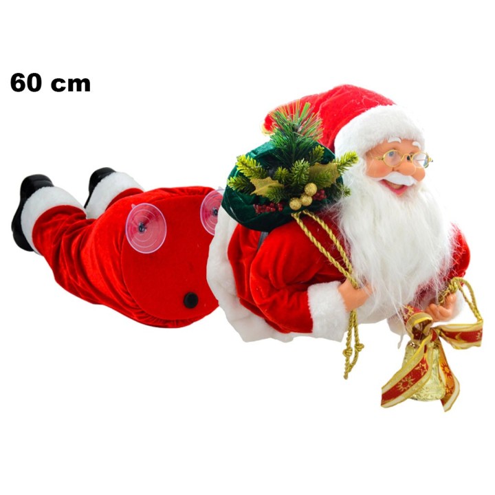 BABBO NATALE VOLANTE 60 CM