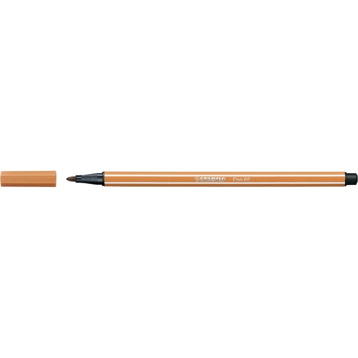 STABILO PENNARELLO PEN68 OCRA SCURO