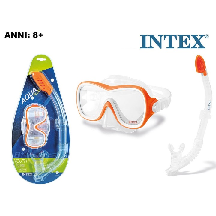 INTEX SET MASCHERA WAVE RIDER 55647