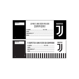 BLOCCHETTO 20 INVITI JUVEASS.IJU01/IJU06