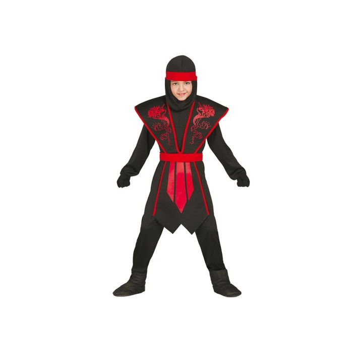 COSTUME OMBRA NINJA BAMBINO 7-9 ANNI