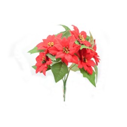 COMPOSIZIONE CON STELLE DI NATALE