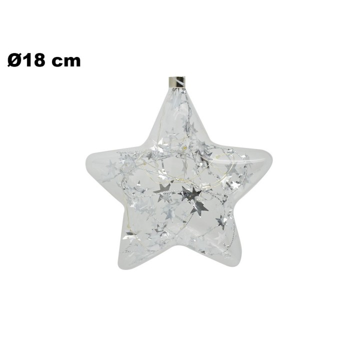 STELLA CON LUCI 18 CM