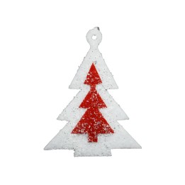 ALBERO DI NATALE DECORATIVO ROSSO