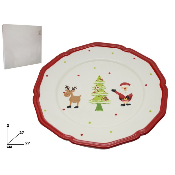 PIATTO BABBO NATALE