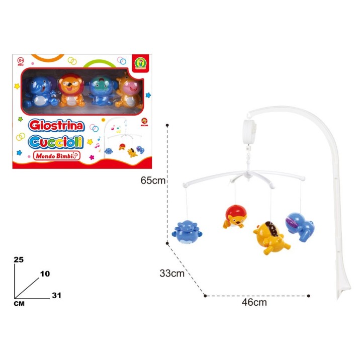 GIOSTRINA CUCCIOLI MONDO BIMBI