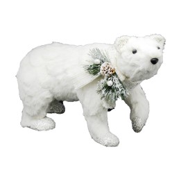 ORSO BIANCO POLIESTERE 44CM