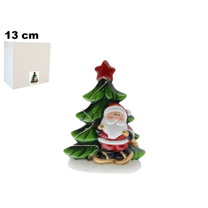 BABBO NATALE CON ALBERO