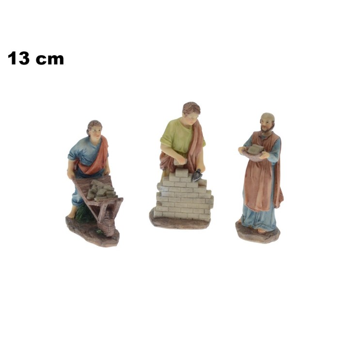 SET PERSONAGGI MESTIERI CM 13 PZ 3