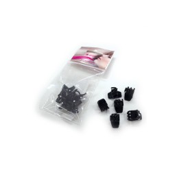 PINZA POLIPO MINI NERA 6PZ