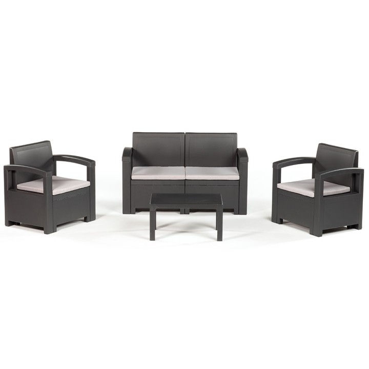 BICA SET DAKOTA 2 POSTI ANTRACITE 9057