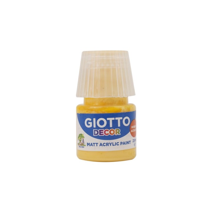 GIOTTO DECOR ACRYLIC 25ML GIALLO ORO