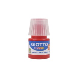 GIOTTO DECOR ACRYLIC 25ML ROSSO SCARLATT