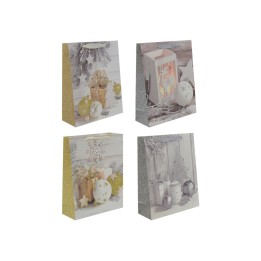 BUSTA REGALO NATALE 4 ASST. 26x32x10cm