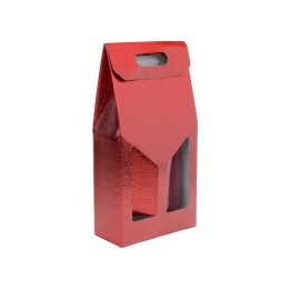 SCATOLA 2 BOTTIGLIE 19X19X40 CM