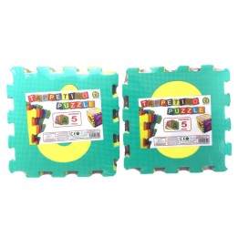 TAPPETINO PUZZLE ALFABETO 5 PZ