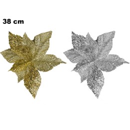 FIORI NATALZI 2 ASST. ORO/ROSSO/ARGENTO