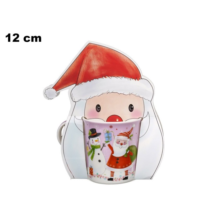 TAZZA CON HEADER BABBO NATALE