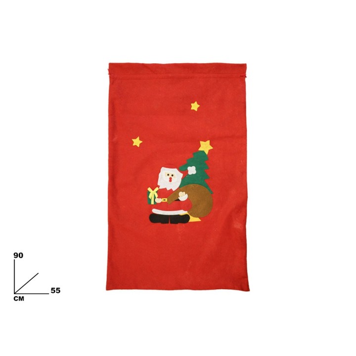 SACCO BABBO NATALE 55X90 CM