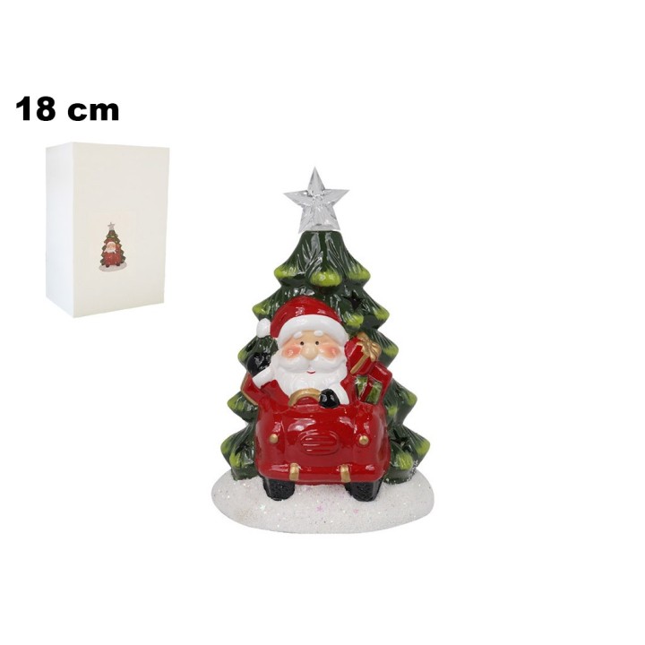 BABBO NATALE CON LED