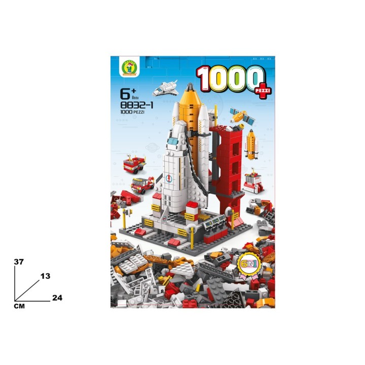 COSTRUZIONI SPACE SHUTTLE 1000 PZ