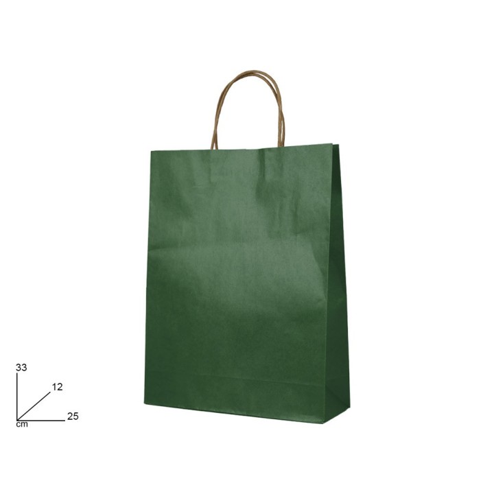 BUSTA VERDE 25x33x12 CM