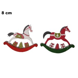 CAVALLINO A DONDOLO 9 CM - 2 ASST.