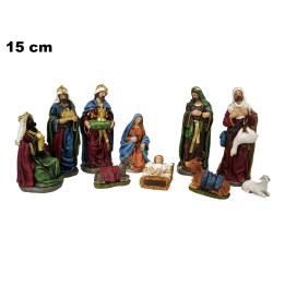 SET 10 PZ NATIVITA' CM 15.5