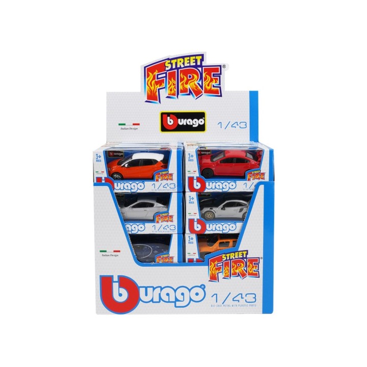 BURAGO 1:43 ASSORTITI 18-30010