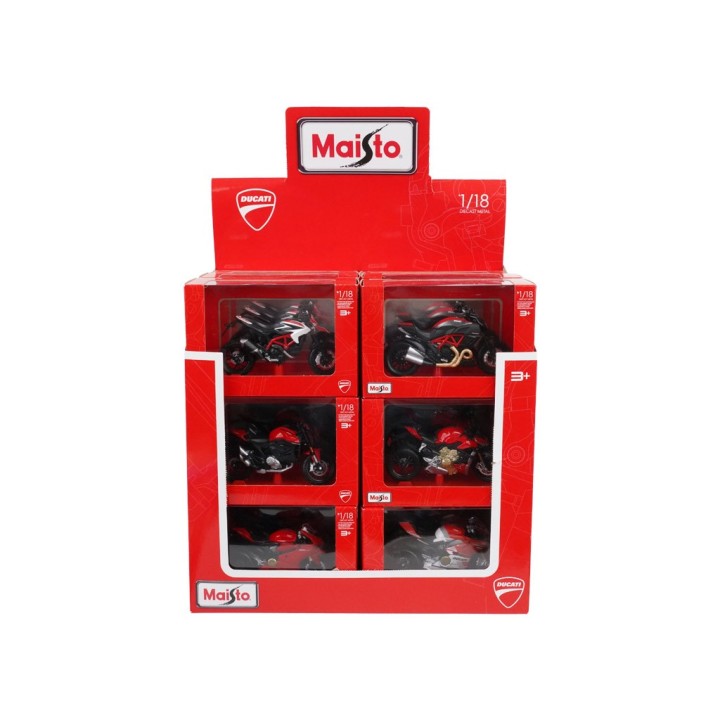 MAISTO MOTO DUCATI 1:18 ASS. 00148
