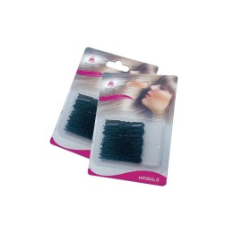 FORCINA METALLO NERA CORTA (50PZ)