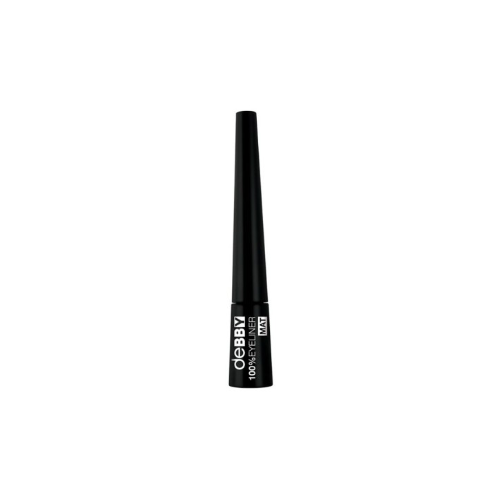 DEBBY EYELINER 100%BLACK MAT N.02