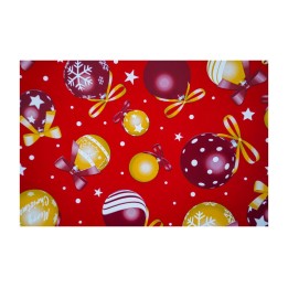 BUSTE PERLATE NATALE ROSSO CM. 20X35