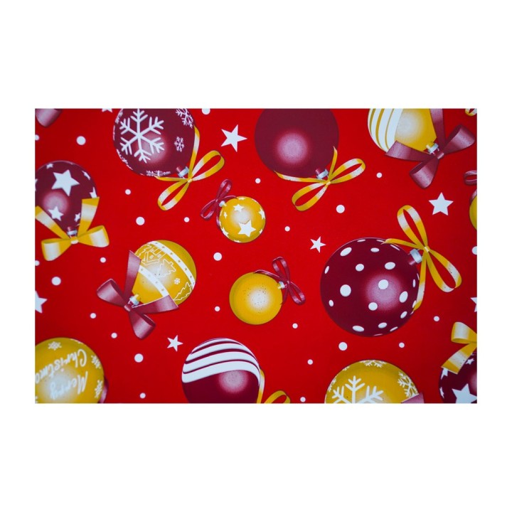 BUSTE PERLATE NATALE ROSSO CM. 25X40
