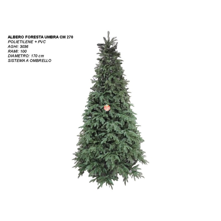 ALBERO FORESTA UMBRA CM 270