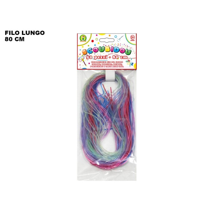 BT SCOUBIDOU GLITTER 50 PZ - CM 80