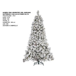 ALBERO PINO ARG. GARG. PIGNE/LUCI CM 270