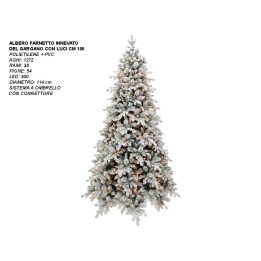 ALBERO FARNETTO INN. DEL GARG. CON LUCI