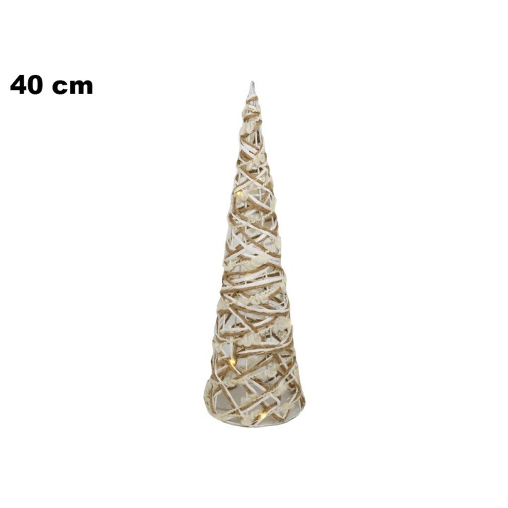 CONO IN VIMINI 40CM